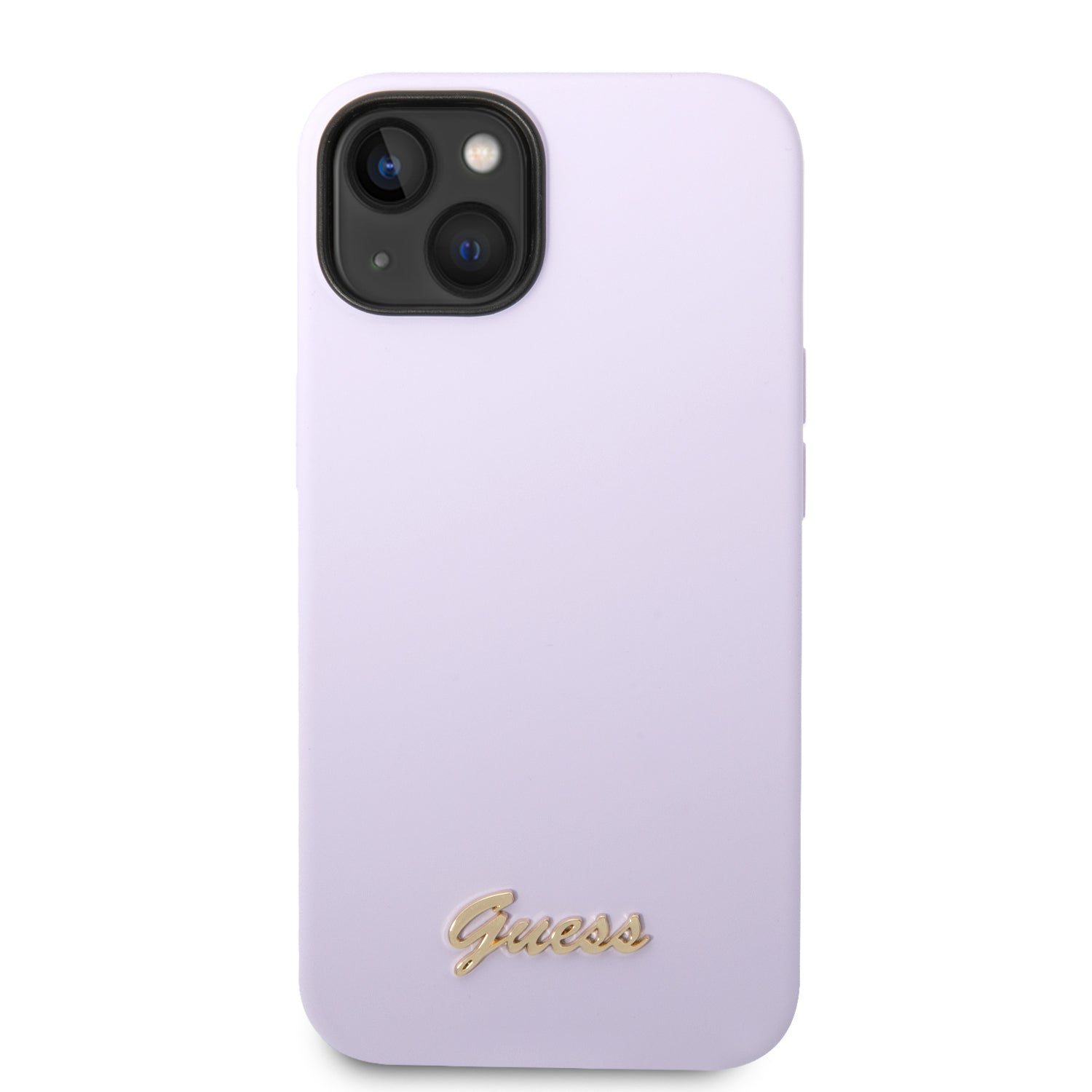 Coque iPhone 14 Plus Guess soft touch vue face