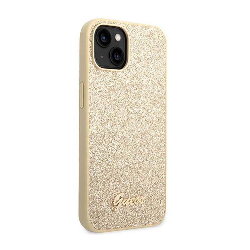 Coque iPhone 14 Plus Guess brillante vue droite