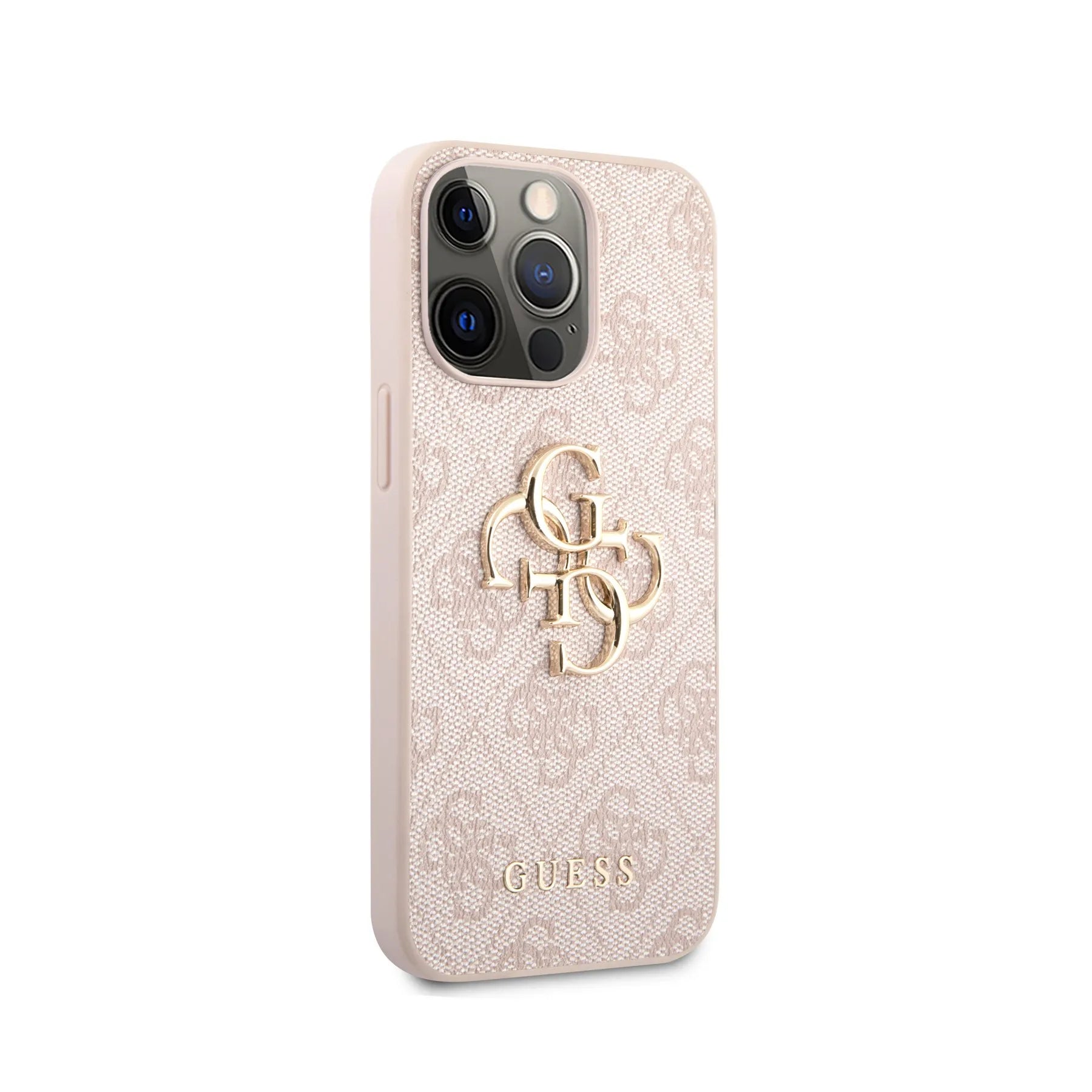 Coque iPhone 13 Pro Guess 4G vue droite
