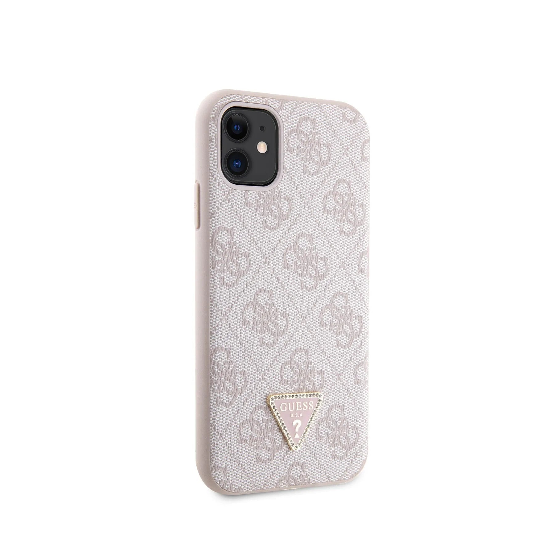 Coque iPhone 11 Guess triangle droite