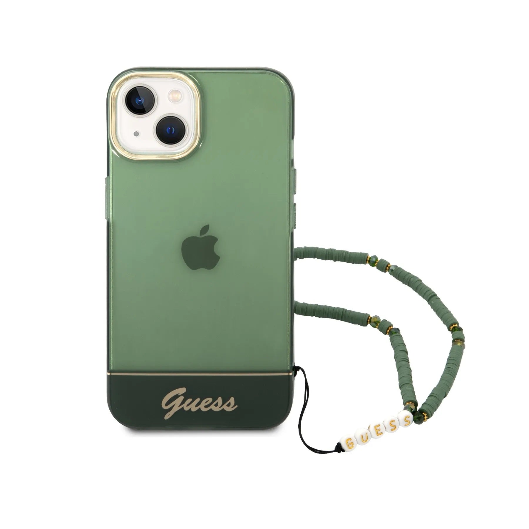 Coque iPhone 14 Plus Guess teintée vue face