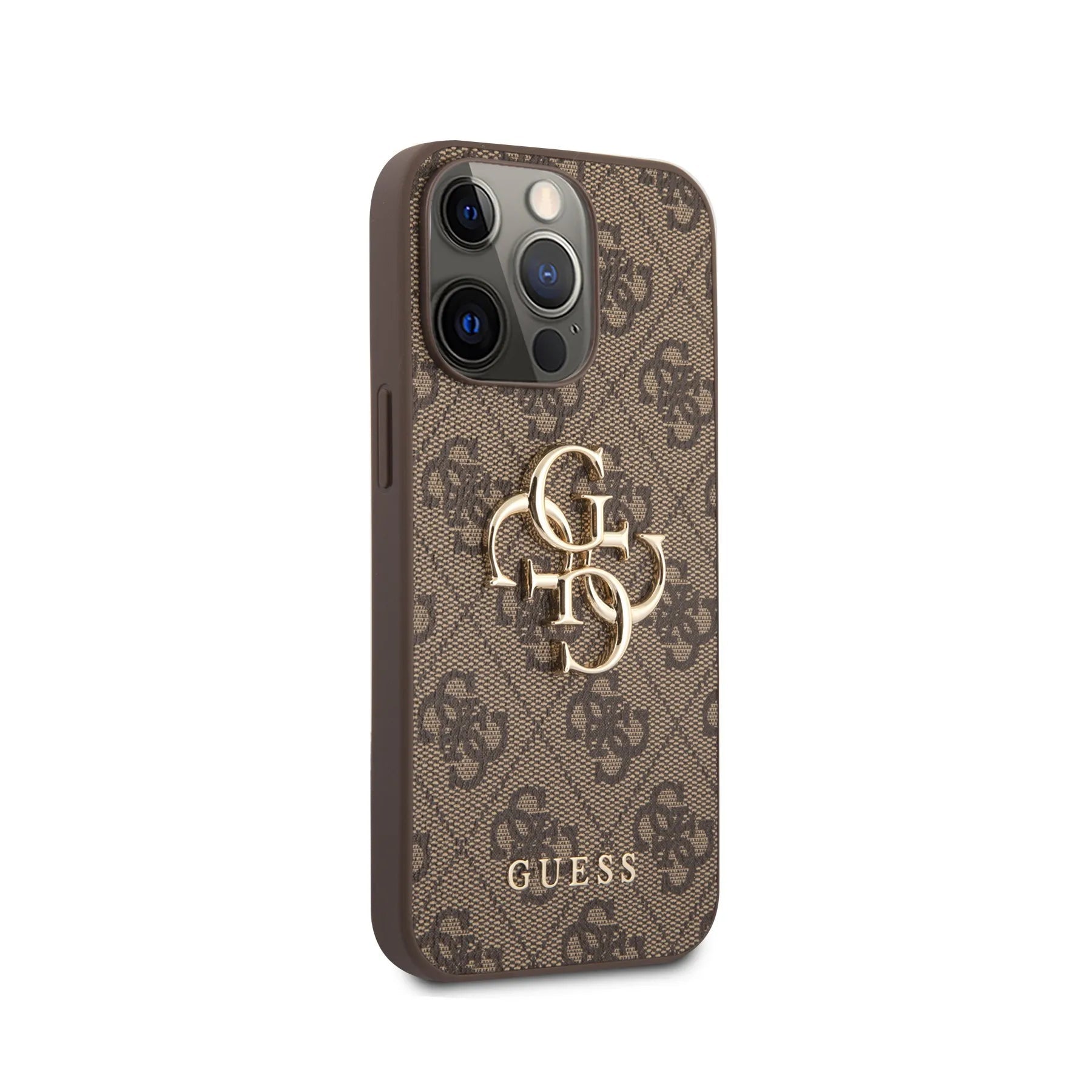 Coque iPhone 13 Pro Guess 4G vue droite