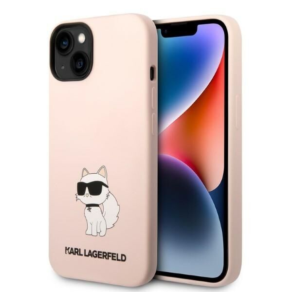 Coque iPhone 14 Plus Karl Lagerfeld Choupette 2 vues