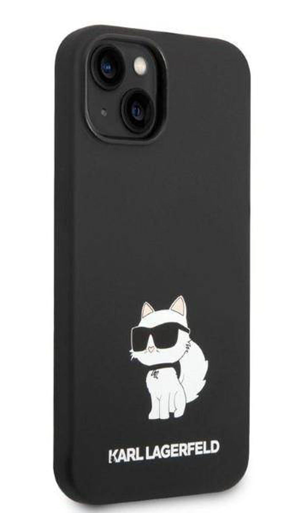 Coque iPhone 14 Karl Lagerfeld Choupette vue droite