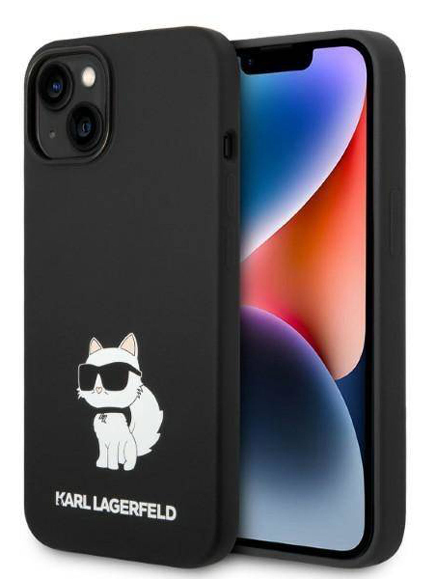 Coque iPhone 14 Karl Lagerfeld Choupette 2 vues