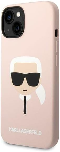 Coque iPhone 14 Karl Lagerfeld tête de Karl inclinée