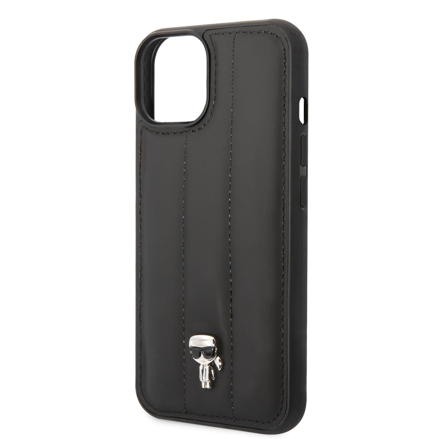 Coque iPhone 14 Plus Karl Lagerfeld broche métal