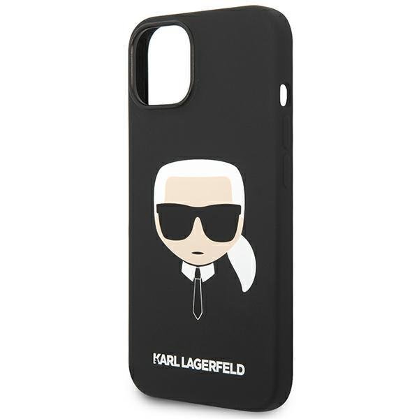 Coque iPhone 14 Plus Karl Lagerfeld tête de Karl
