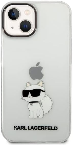 Coque iPhone 14 Plus Karl Lagerfeld Choupette vue face