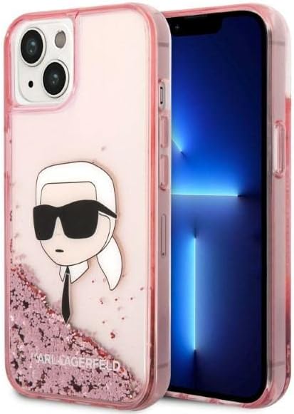 Coque iPhone 14 Plus Karl Lagerfeld Karl & paillettes 2 vues