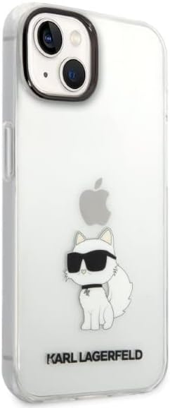 Coque iPhone 14 Plus Karl Lagerfeld Choupette vue droite