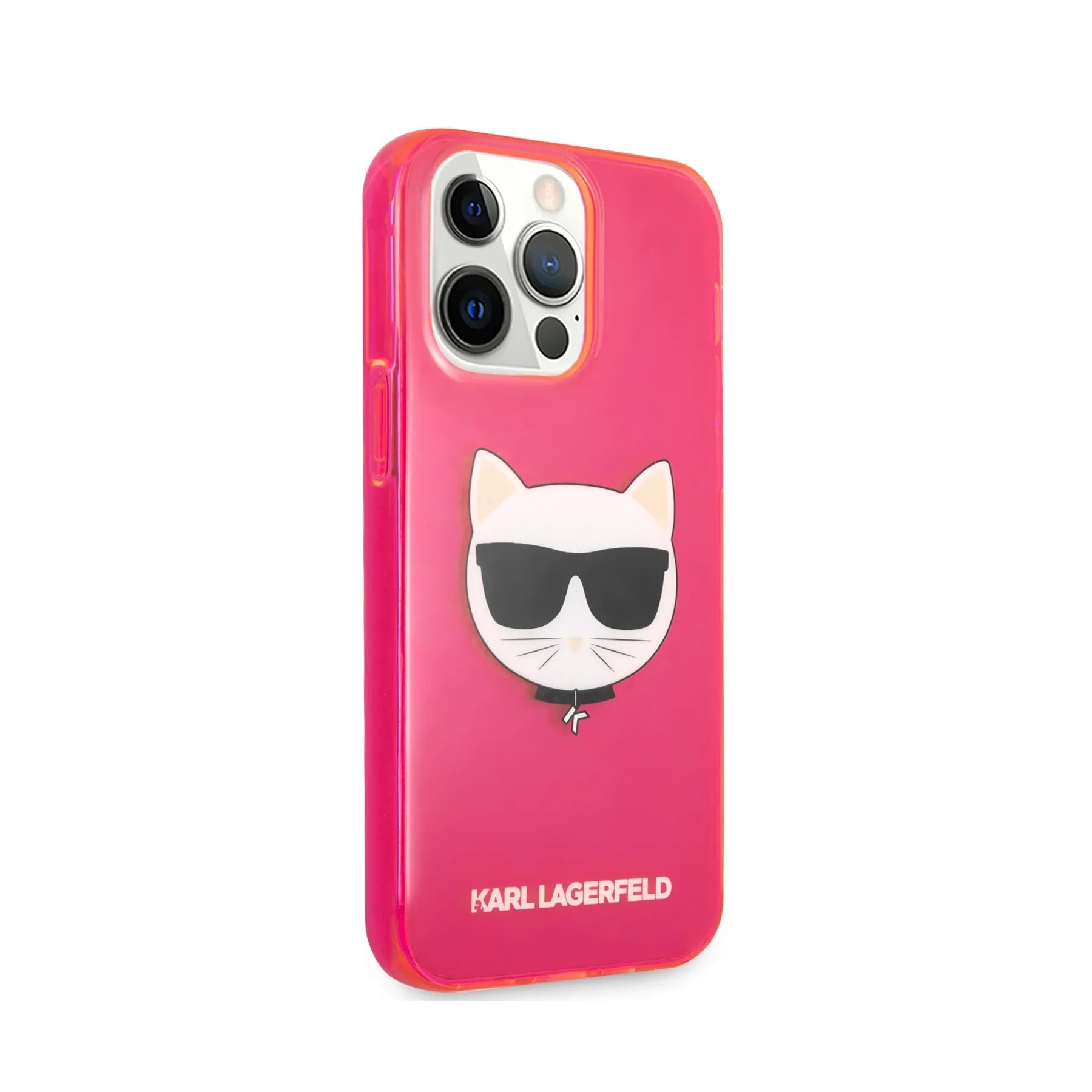 Coque iPhone 13 Pro Karl Lagerfeld Choupette vue droite