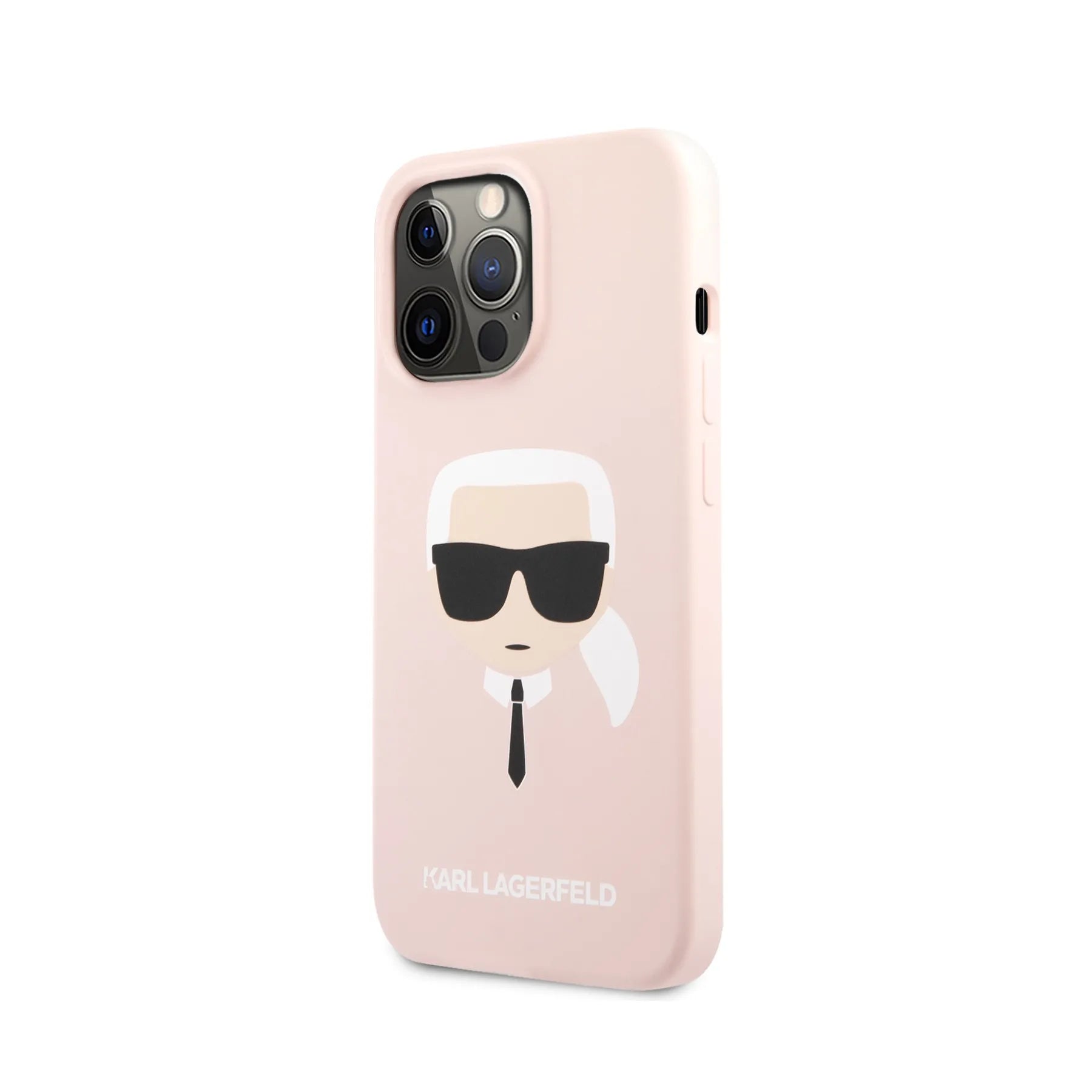 Coque iPhone 13 Pro Karl Lagerfeld incliné