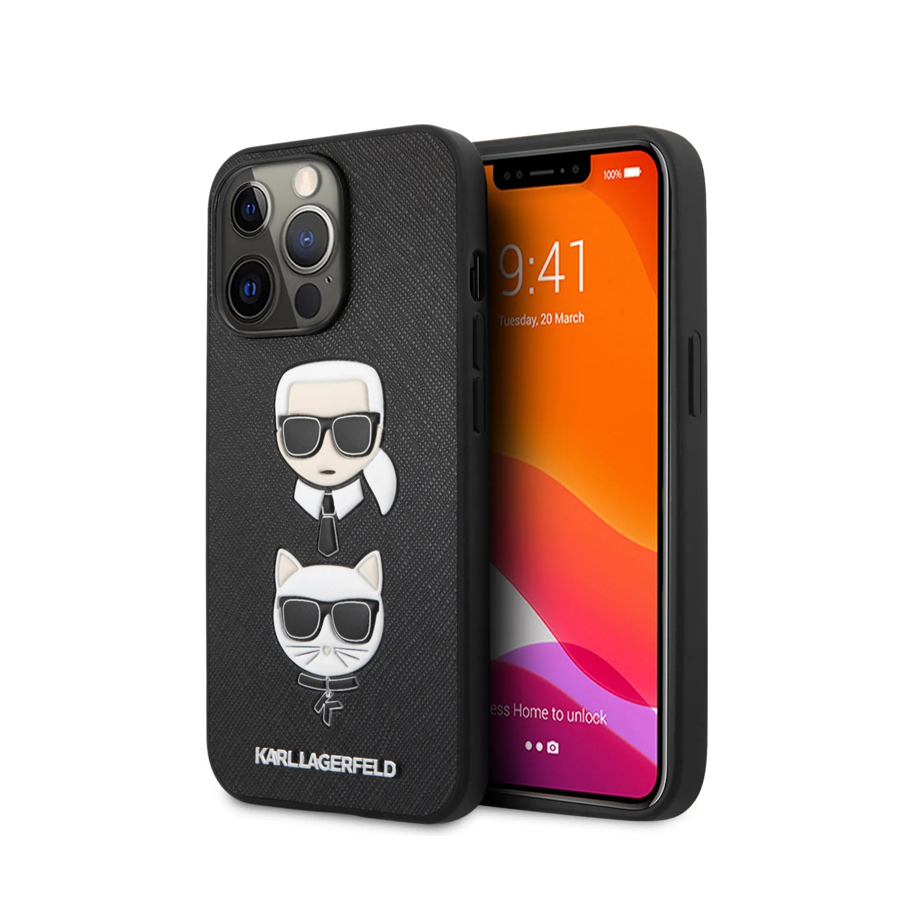 Coque iPhone 13 Pro Karl Lagerfeld Choupette 2 vues