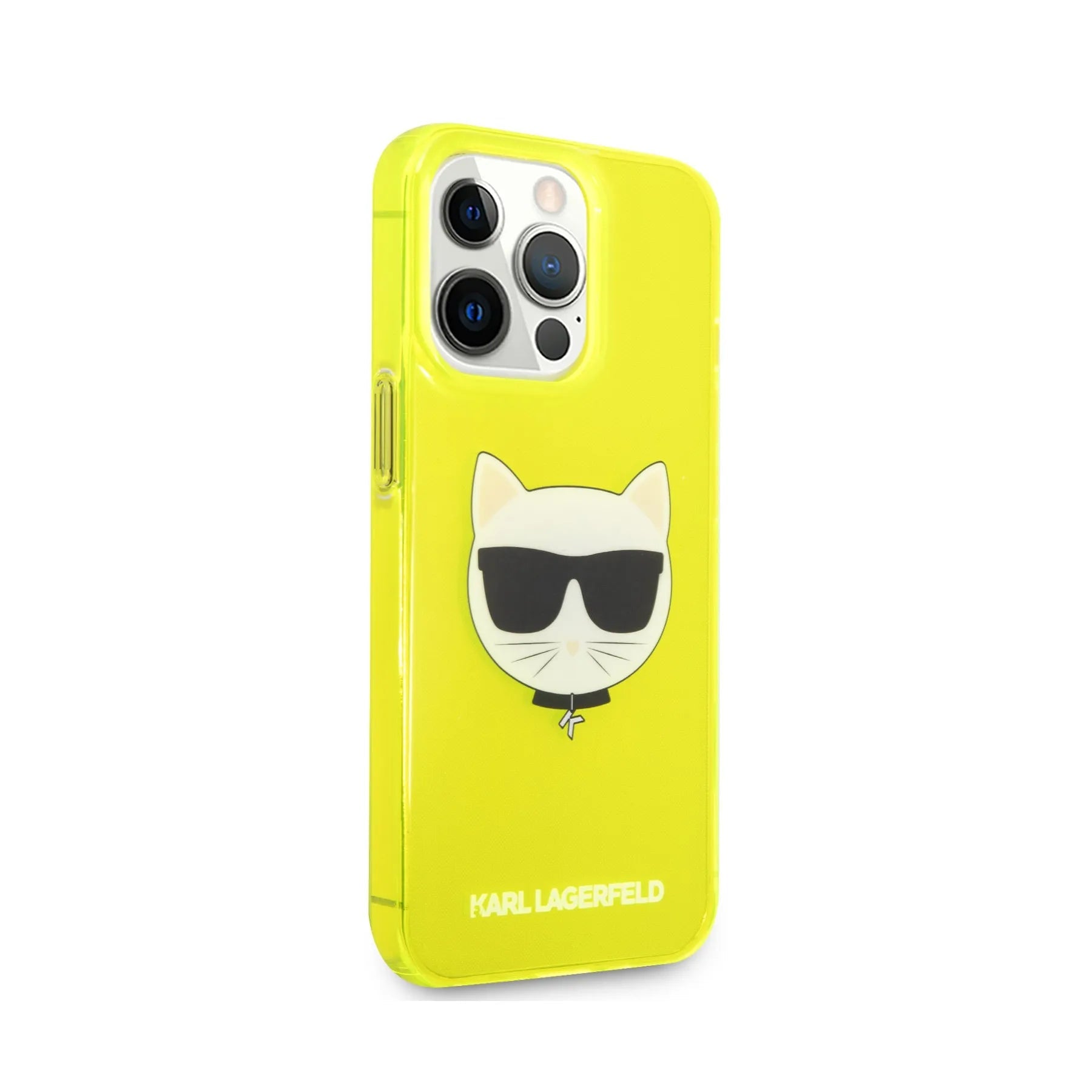 Coque iPhone 13 Pro Karl Lagerfeld Choupette vue droite