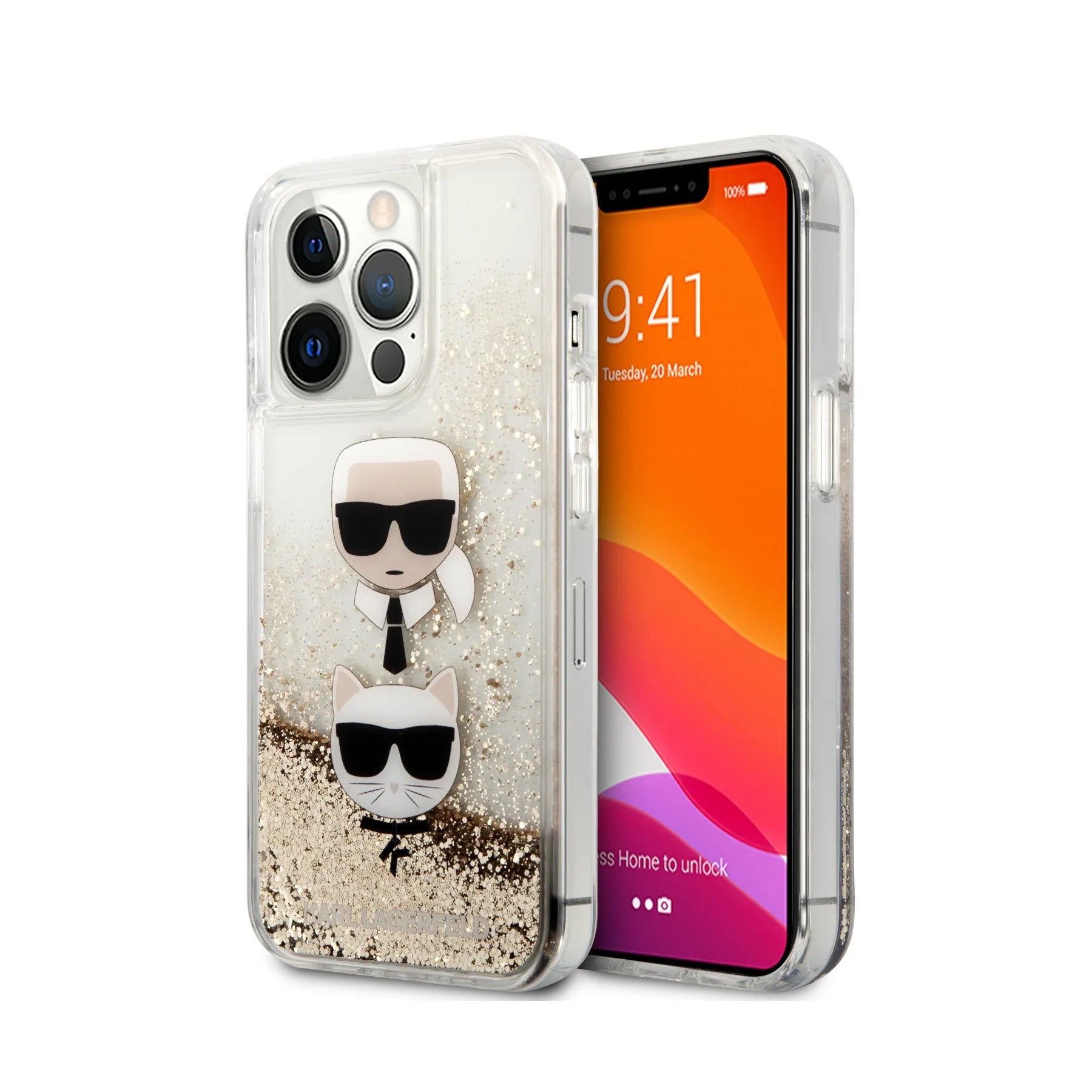 Coque iPhone 13 Pro Karl Lagerfeld Choupette 2 vues