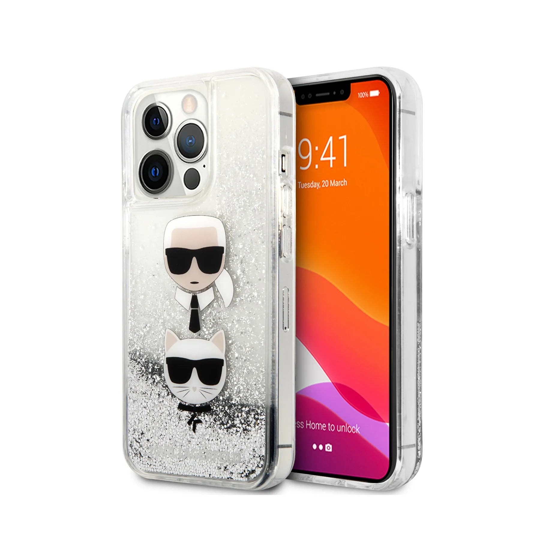 Coque iPhone 13 Pro Karl Lagerfeld Choupette 2 vues