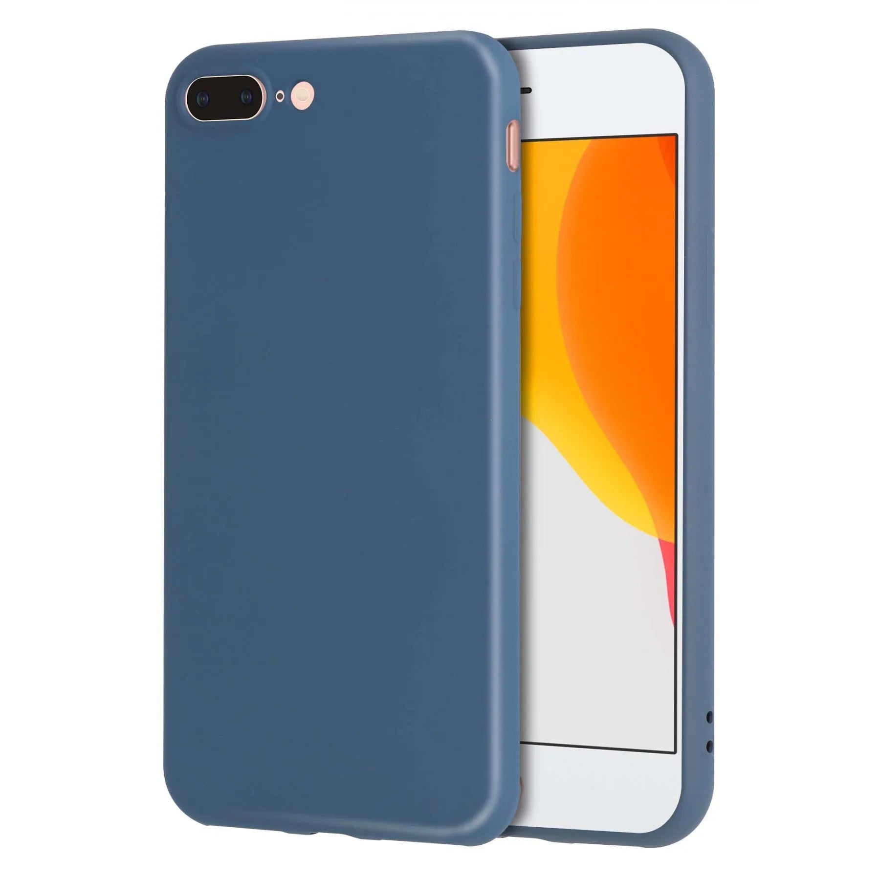 Coque Silicone Touch pour iPhone 7 Plus et 8 Plus - My Store