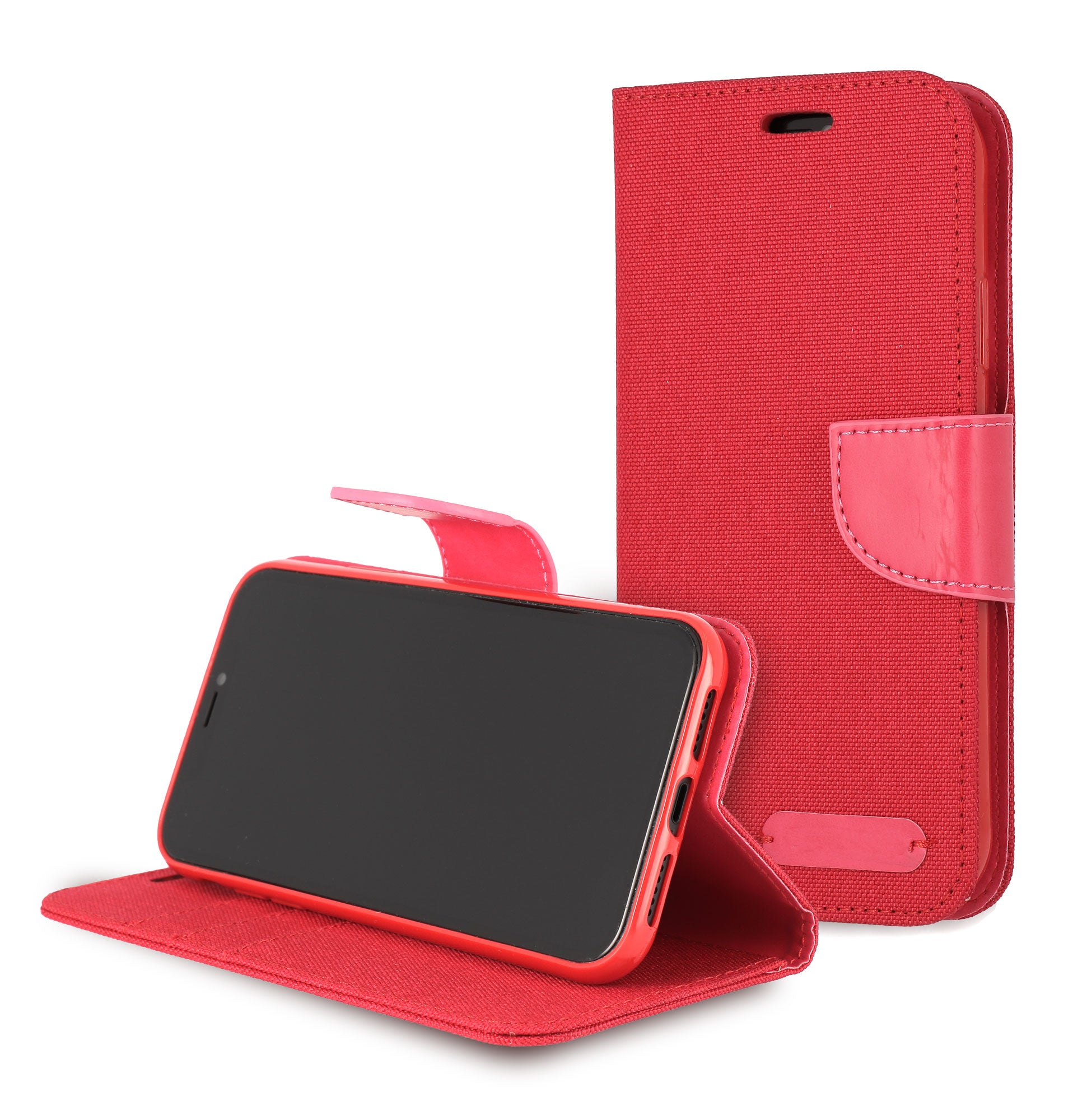 Étui iPhone 16 Plus folio Jeans