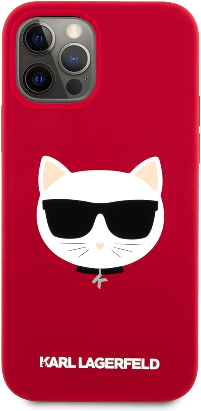 Coque iPhone 12 Pro Max Karl Lagerfeld tête de Choupette