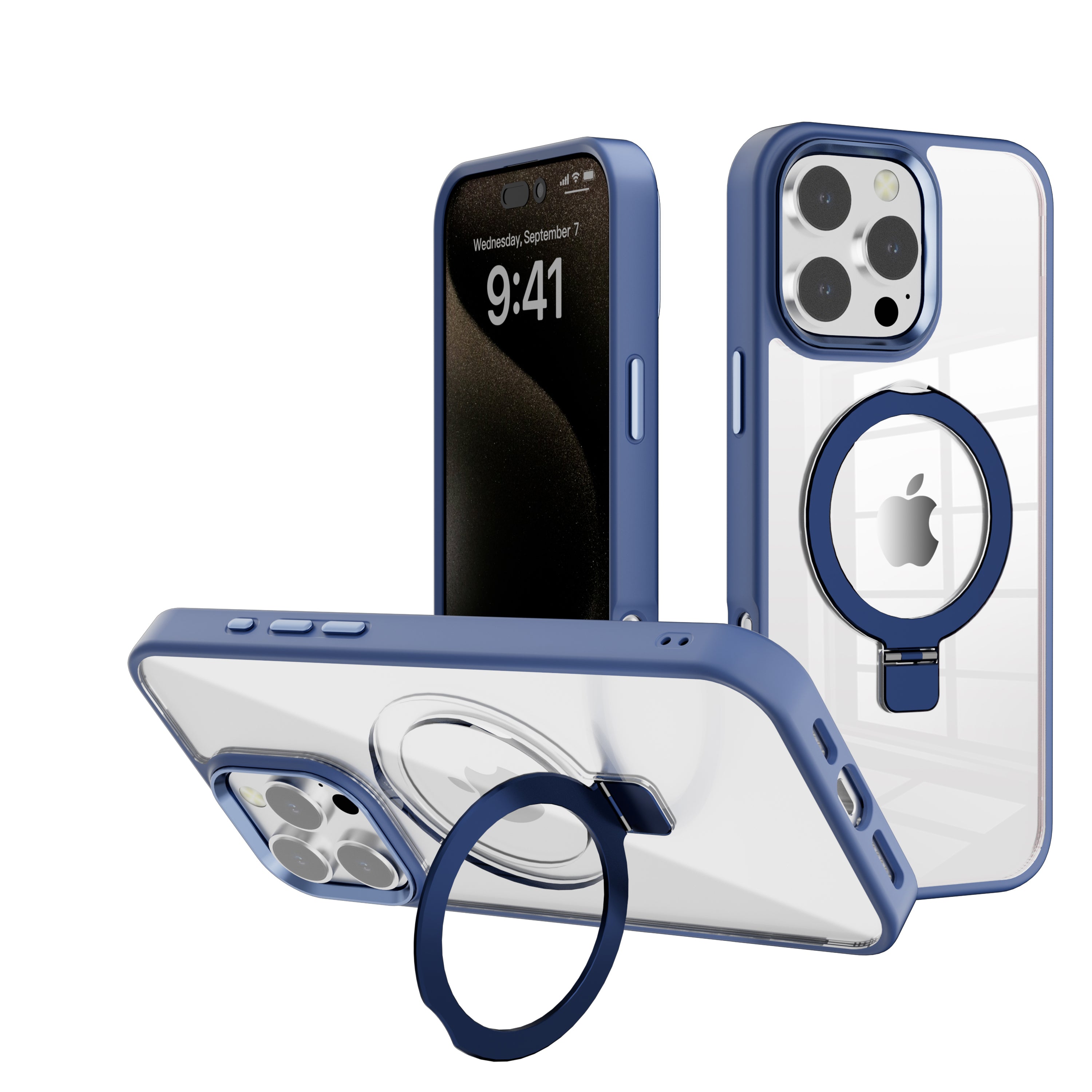 Coque iPhone 16 Plus Hybrid Magsafe Anneaux