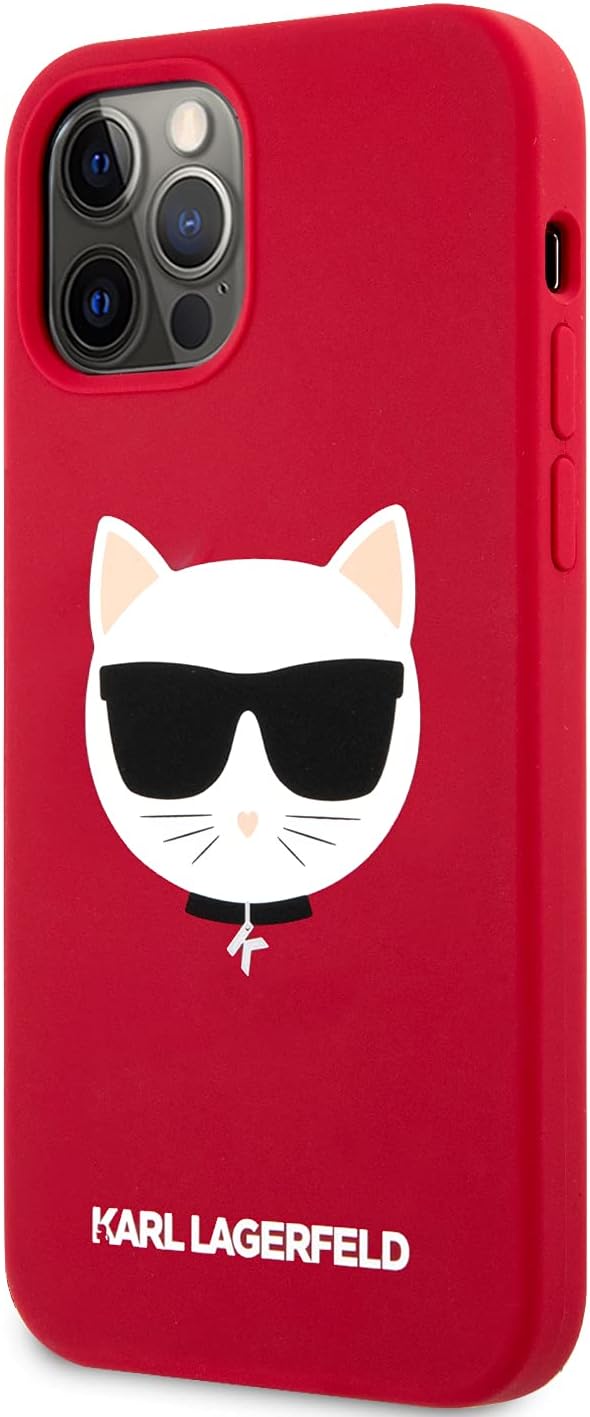 Coque iPhone 12 Pro Max Karl Lagerfeld tête de Choupette