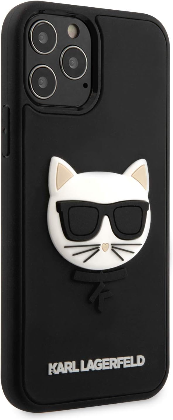 Coque iPhone 12 Pro Max Karl Lagerfeld tête de Choupette