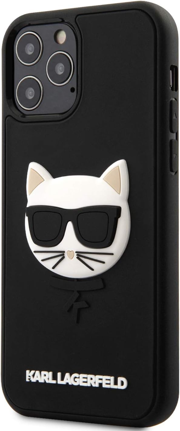 Coque iPhone 12 Pro Max Karl Lagerfeld tête de Choupette