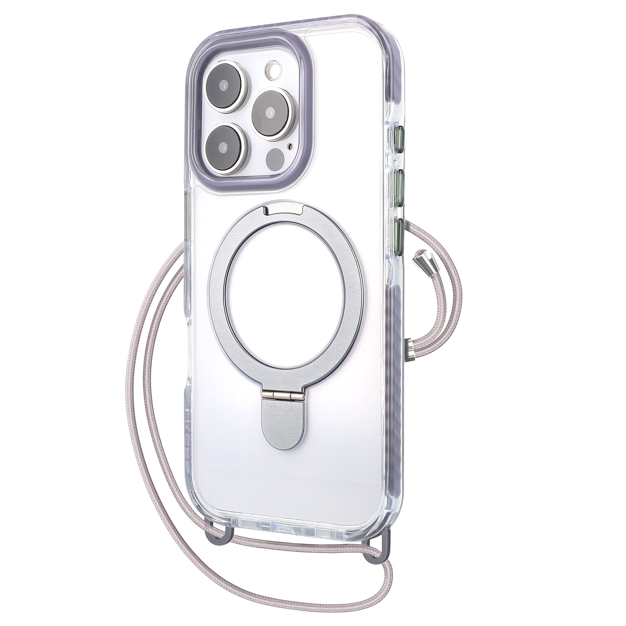 Coque iPhone 16 Pro Akses Hybrid Magsafe Anneaux