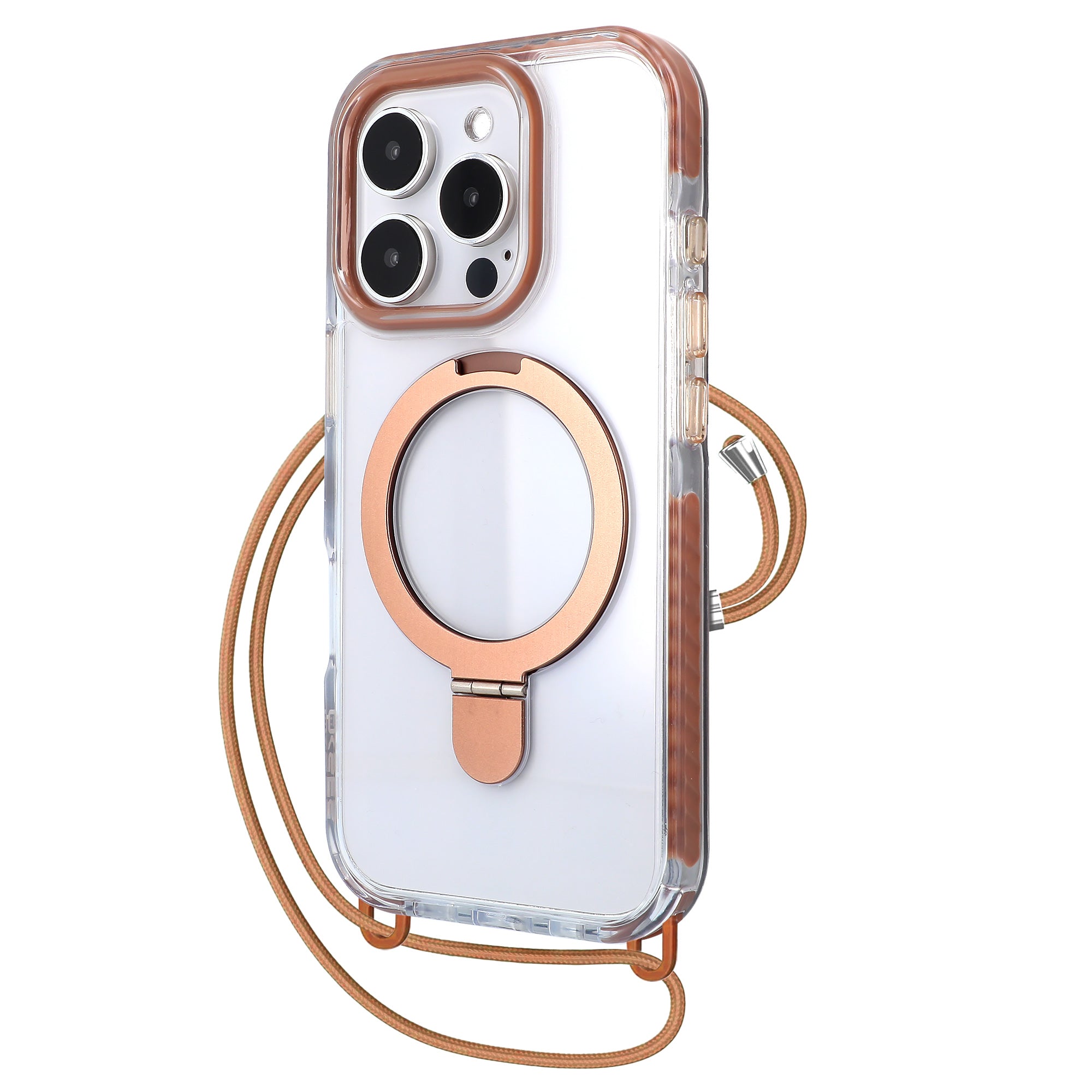 Coque iPhone 16 Pro Akses Hybrid Magsafe Anneaux