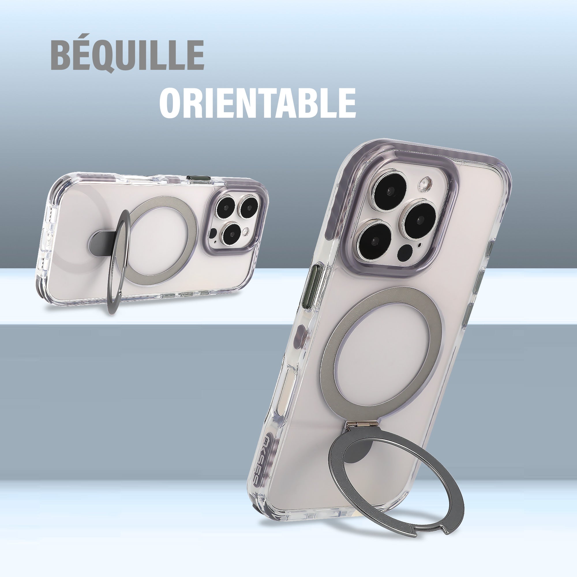 Coque iPhone 16 Pro Akses Hybrid Magsafe Anneaux