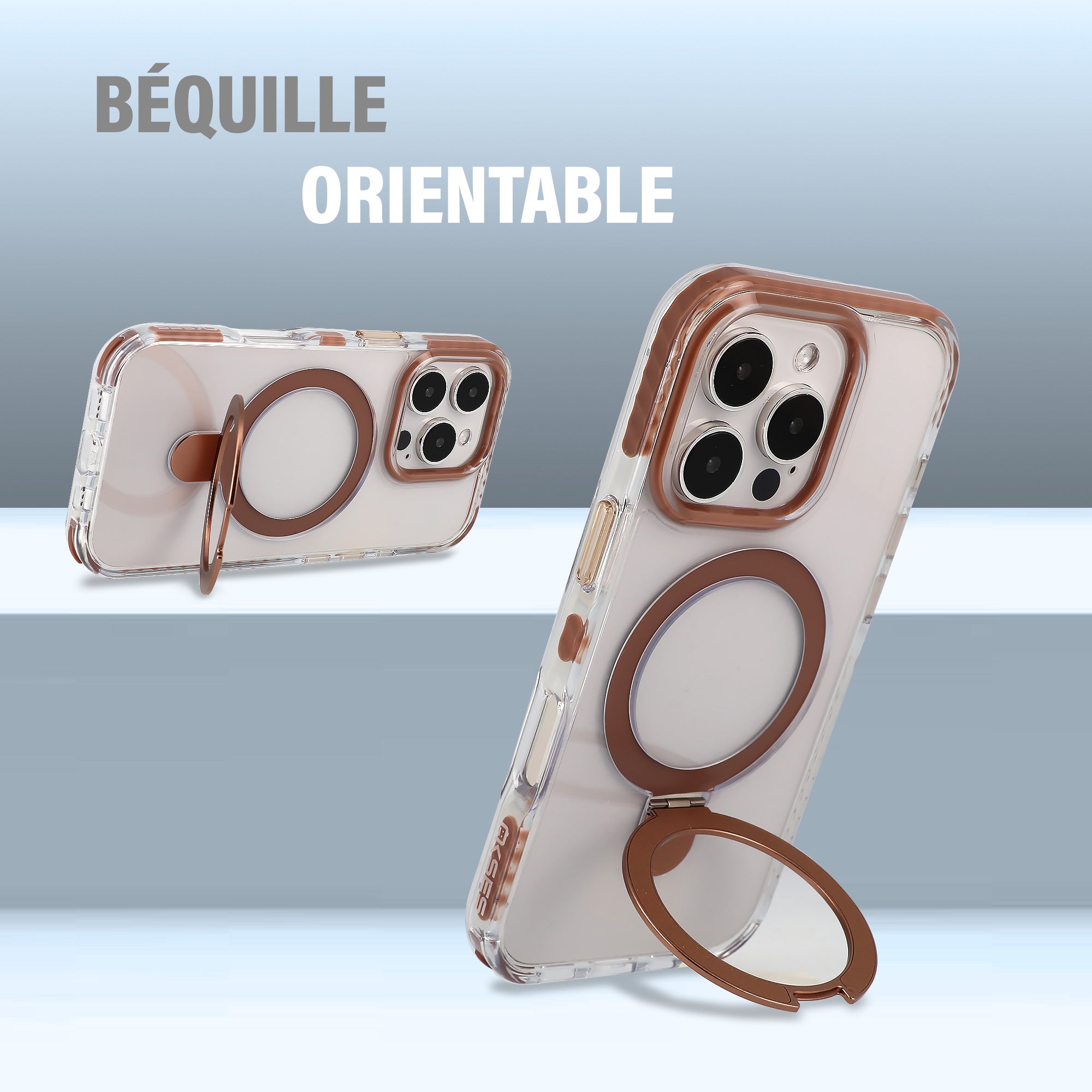Coque iPhone 16 Pro Akses Hybrid Magsafe Anneaux