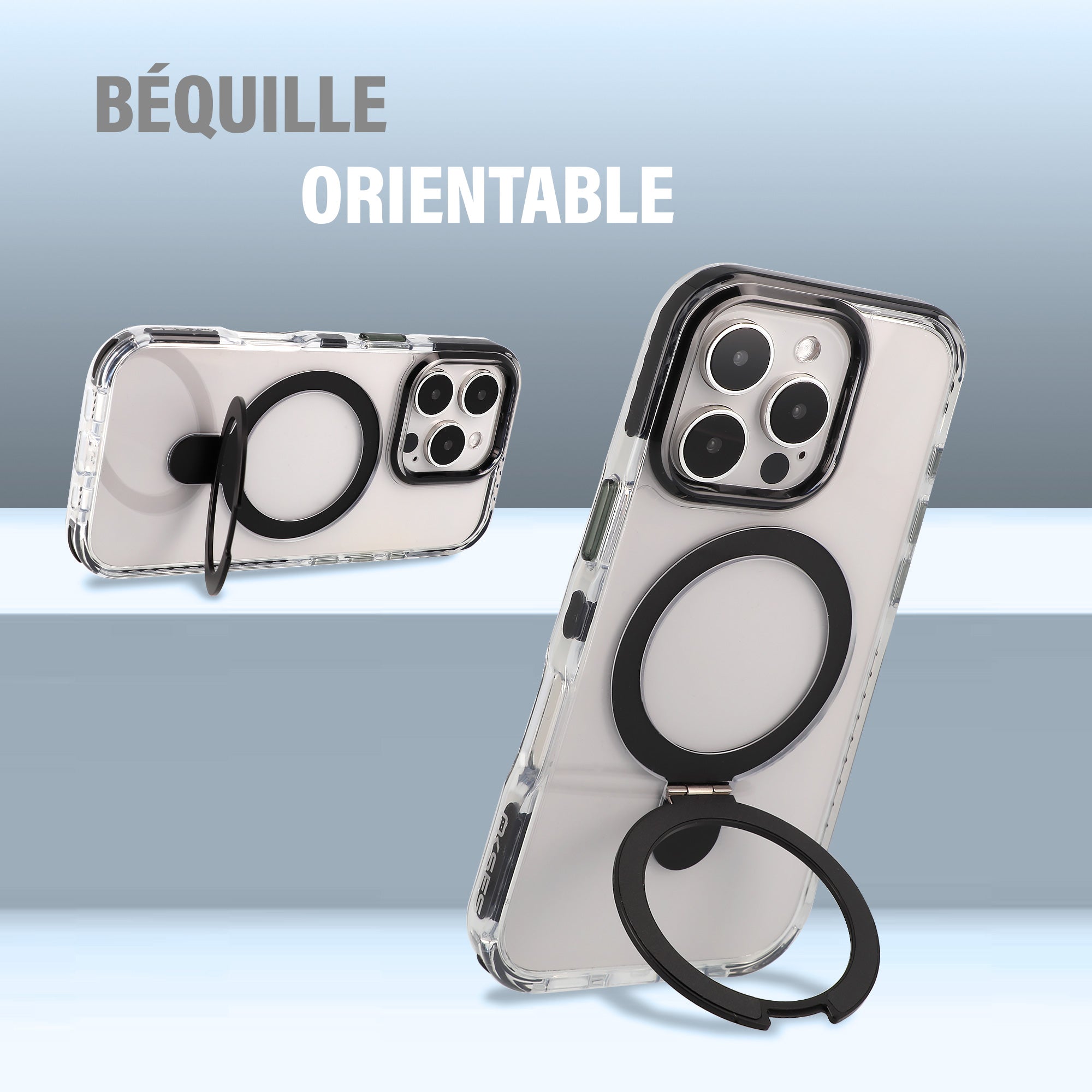 Coque iPhone 11 Akses Hybrid Magsafe Anneaux Cordon