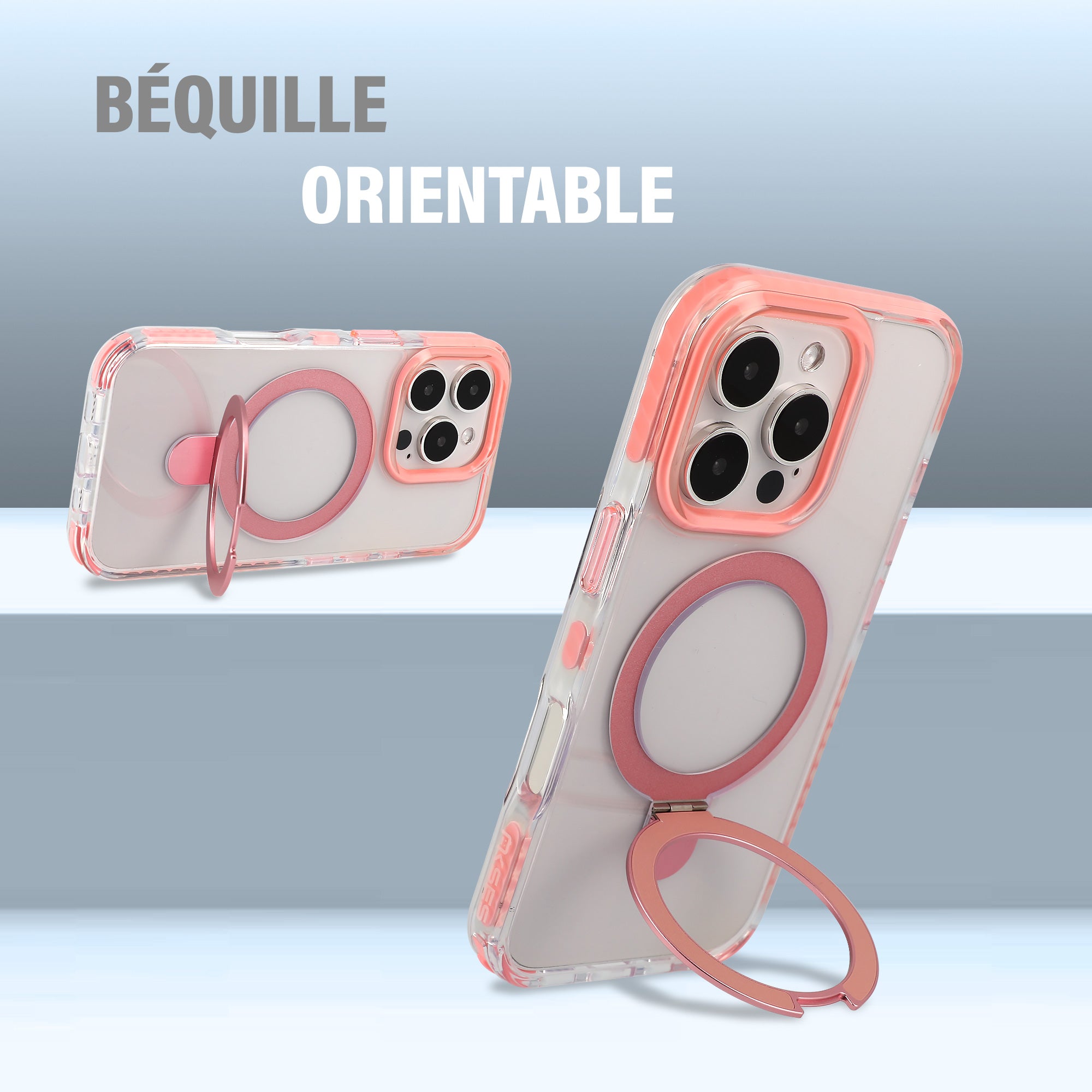 Coque iPhone 16 Pro Akses Hybrid Magsafe Anneaux