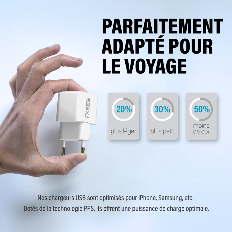 Chargeur USB-C 20W Akses