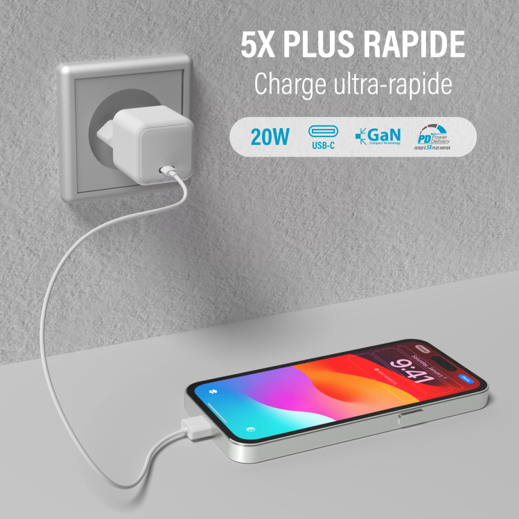 Chargeur USB-C 20W Akses