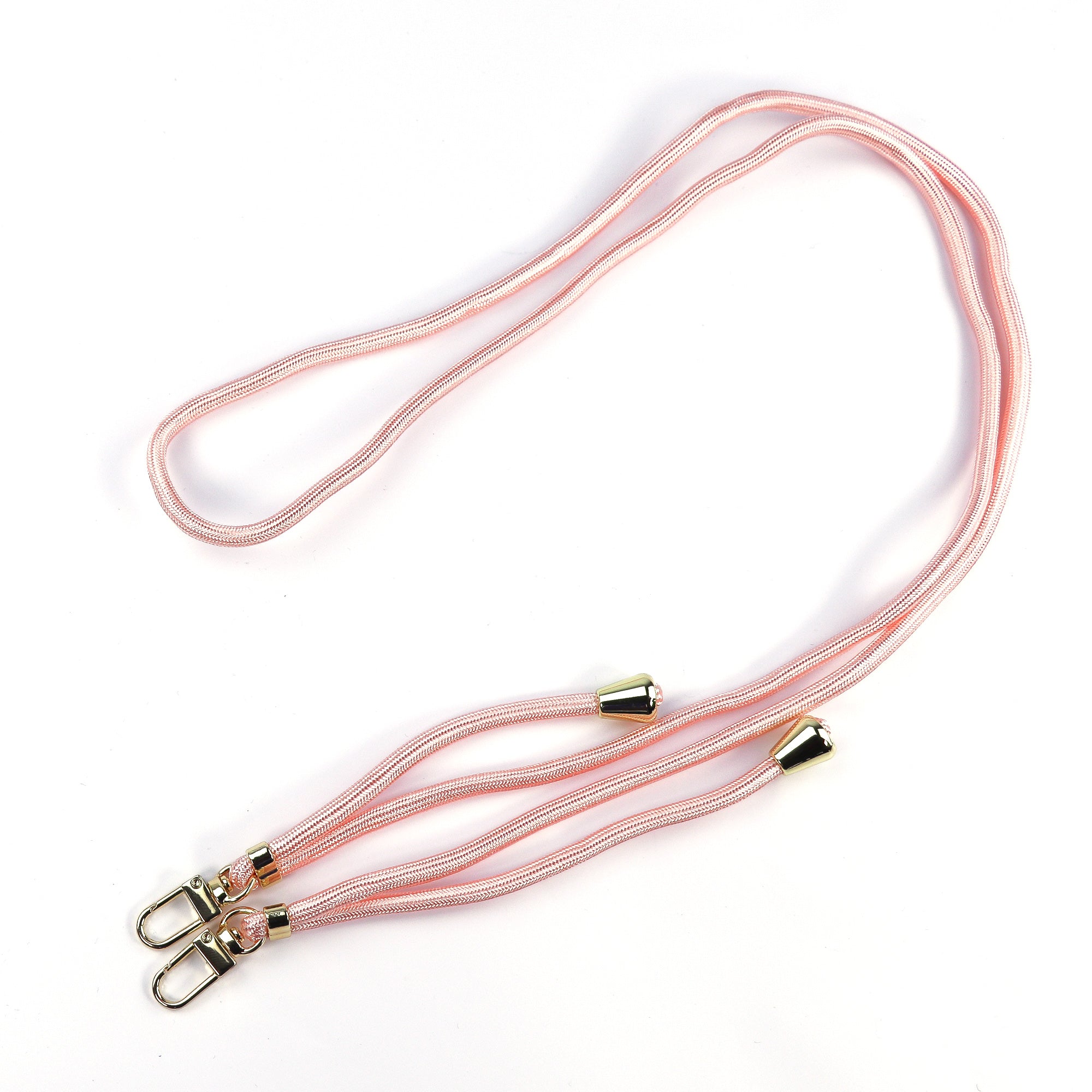 Cordon tressé rose gold