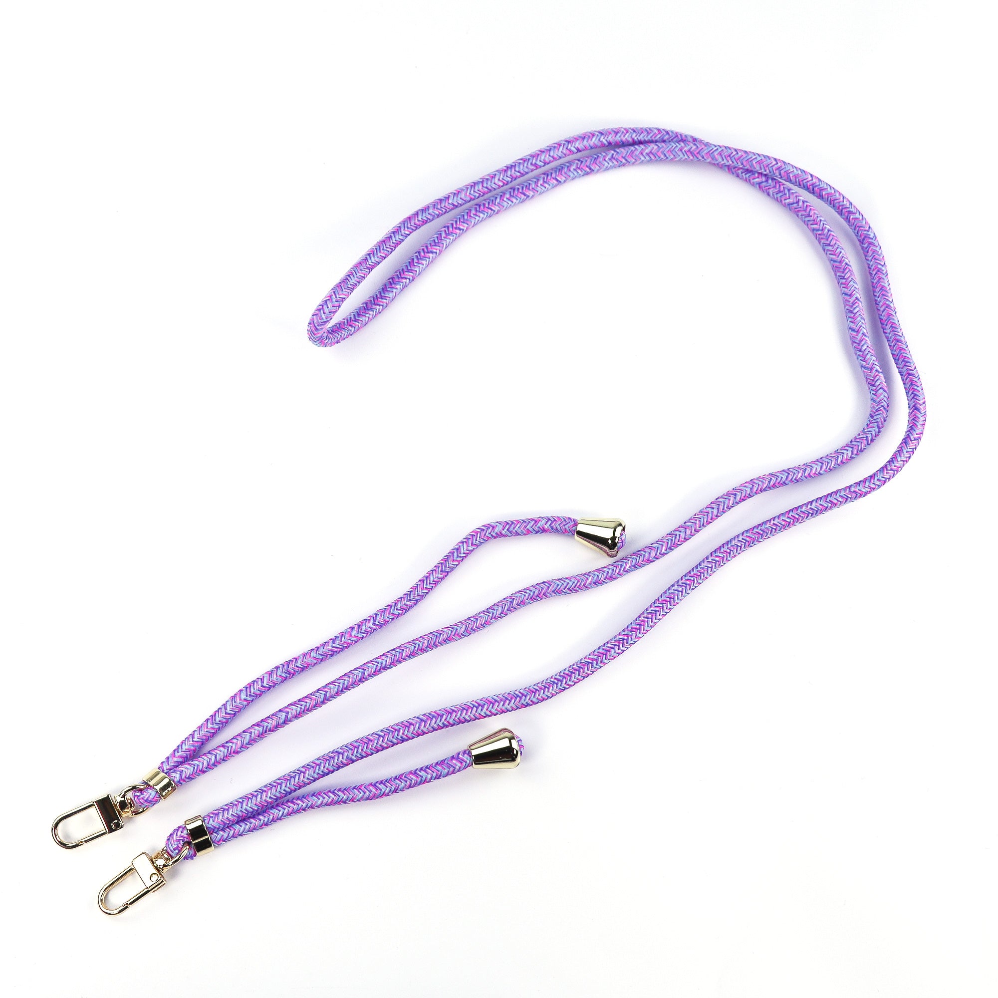 Cordon tressé Violet