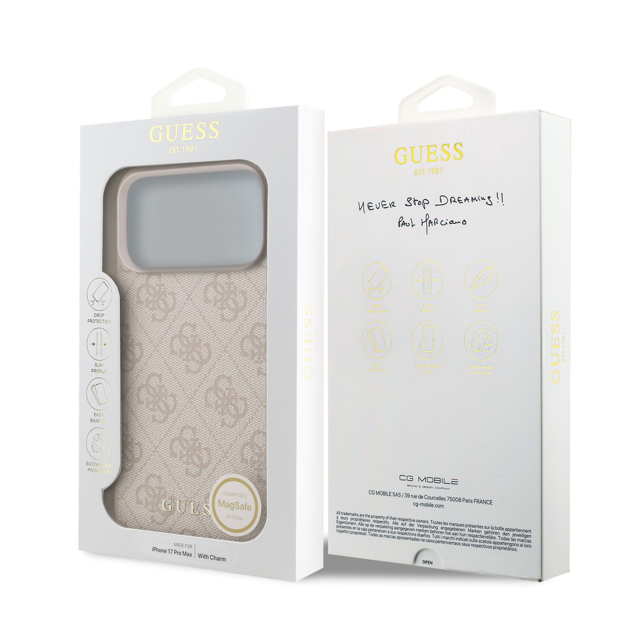 Coque iPhone 17 Pro Max Guess