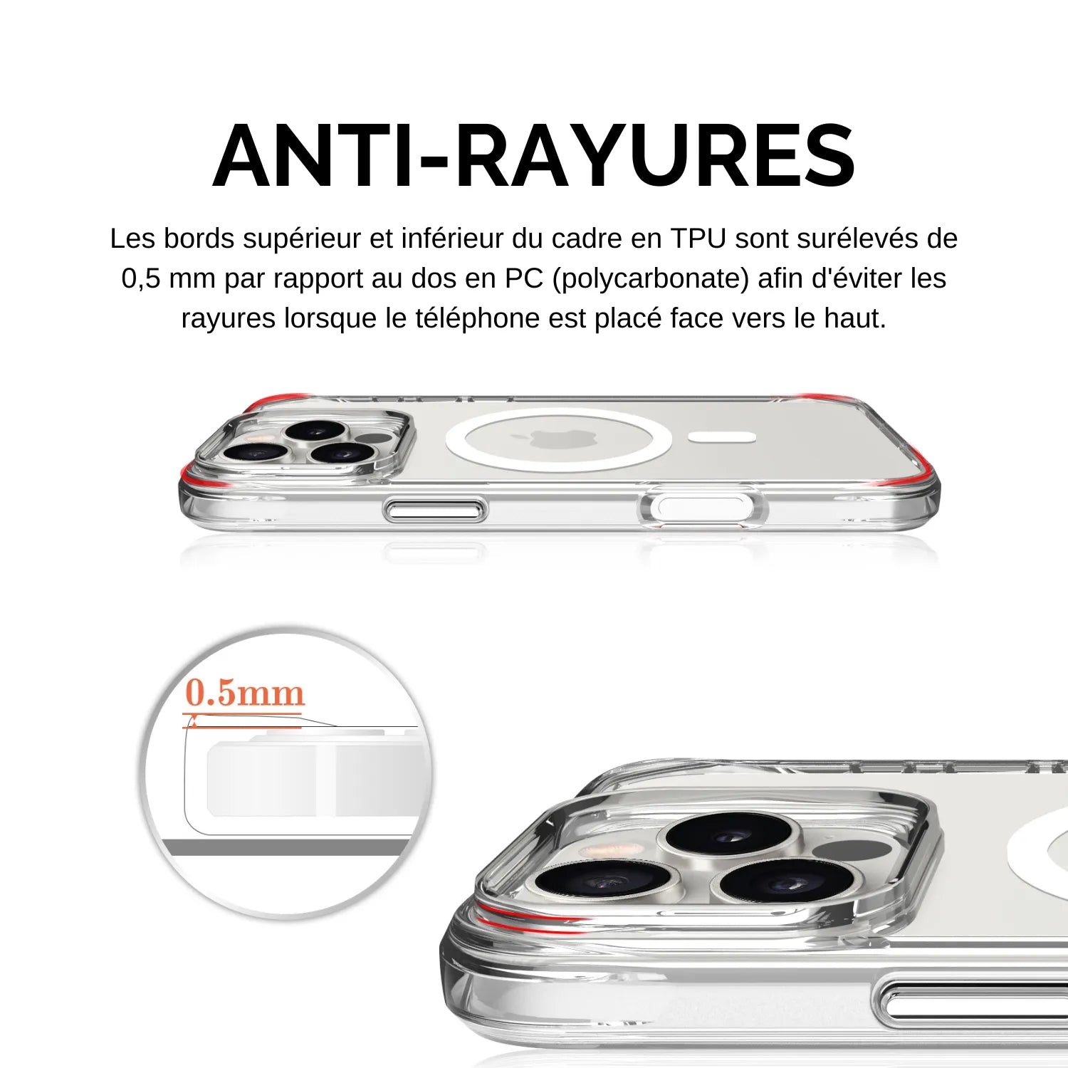 Coque iPhone 13 mini Akses Space Magsafe