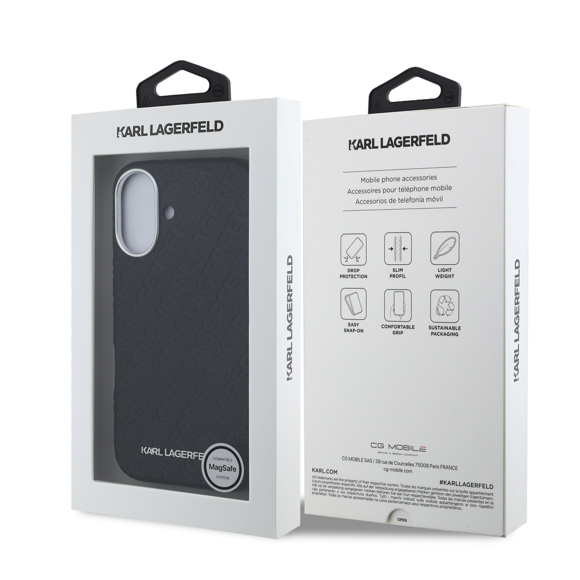 Coque iPhone 16 Karl Lagerfeld