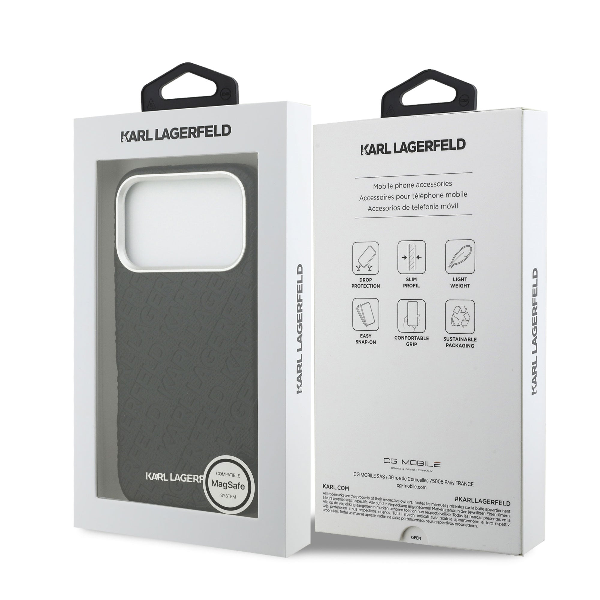 Coque iPhone 17 Pro Karl Lagerfeld