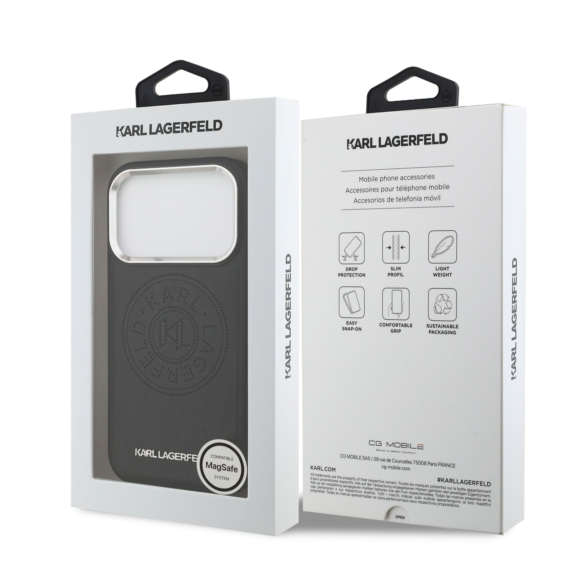 Coque iPhone 17 Pro Karl Lagerfeld