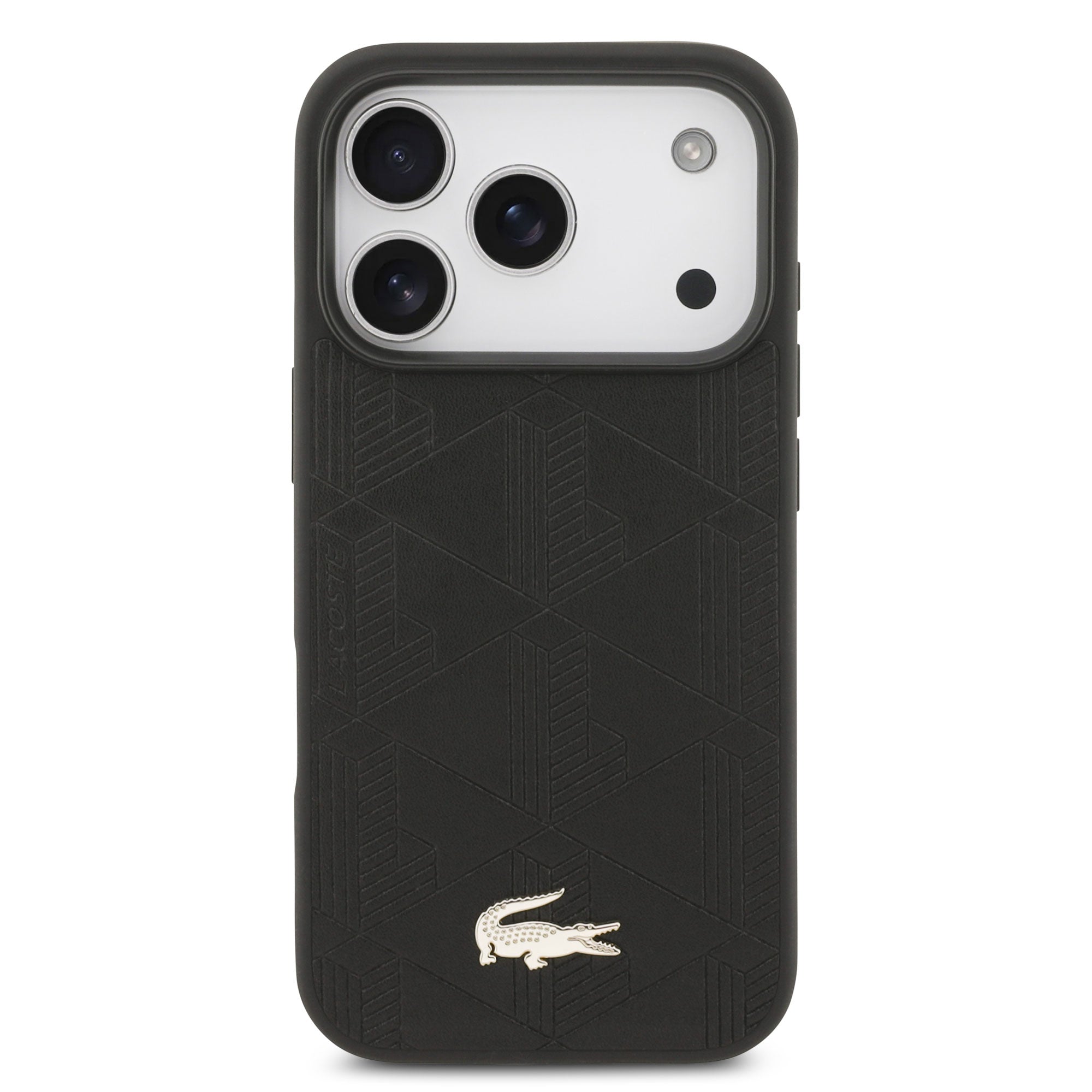 Coque iPhone 17 Pro Lacoste motif