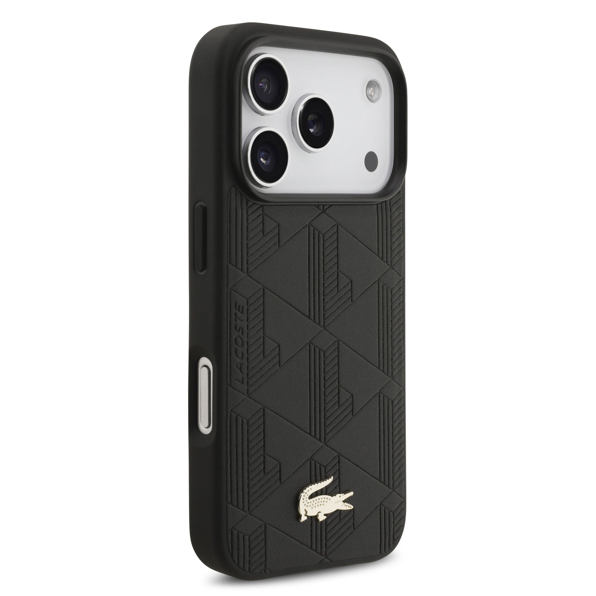 Coque iPhone 17 Pro Lacoste motif