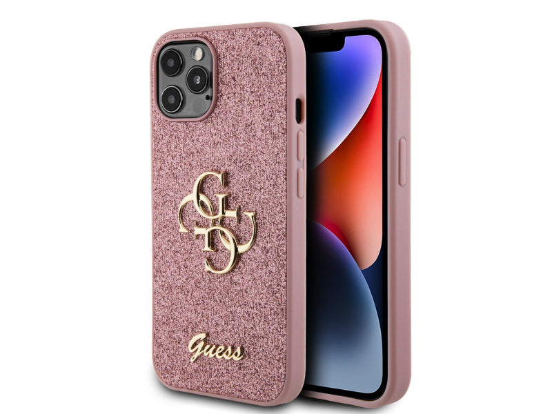 Coque iPhone 12 Guess triangle
