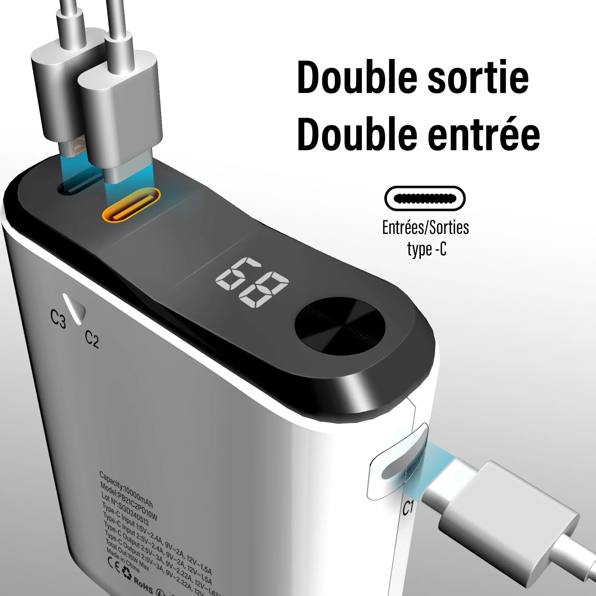 Batterie externe 10000mAh Akses