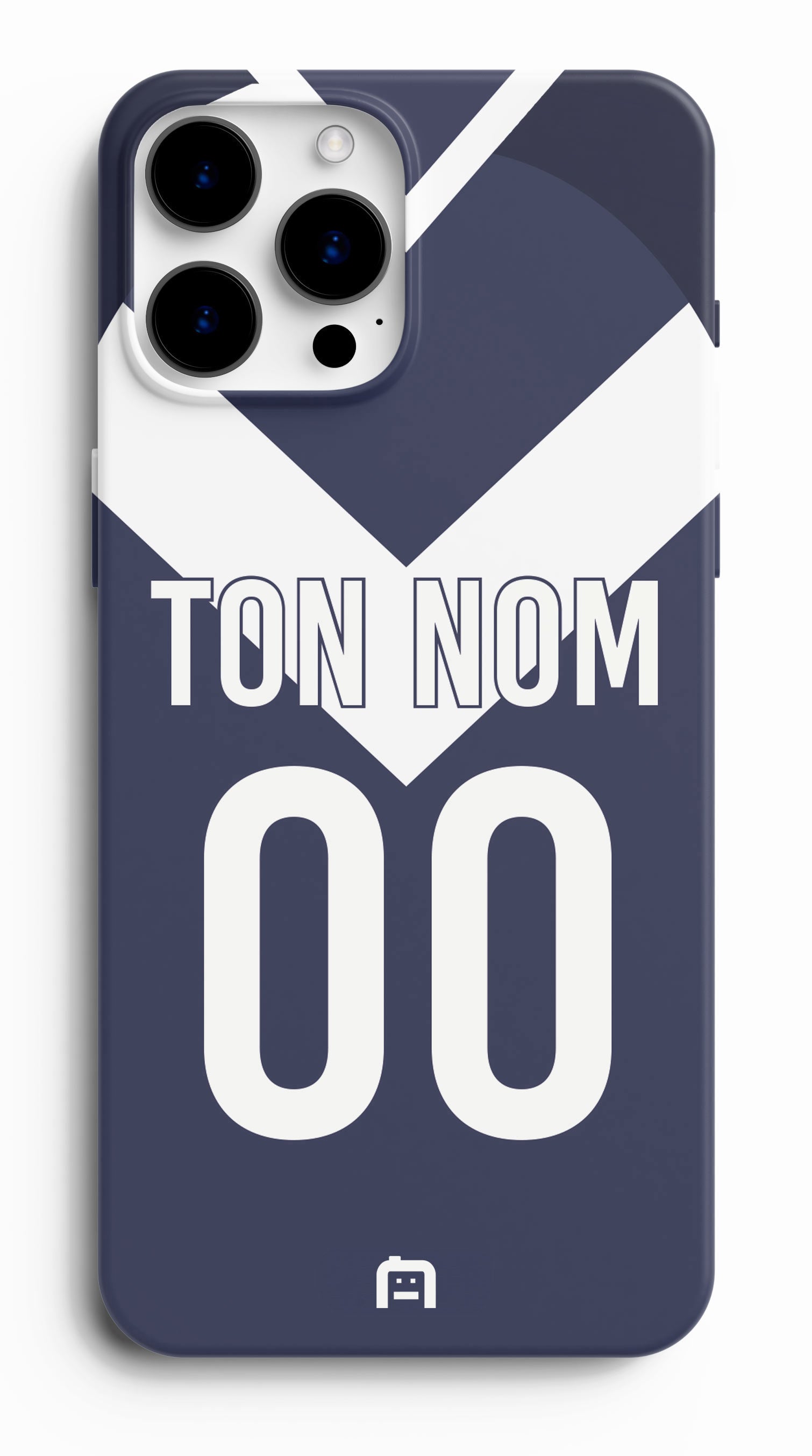 Coque foot personnalisée maillot Bordeaux
