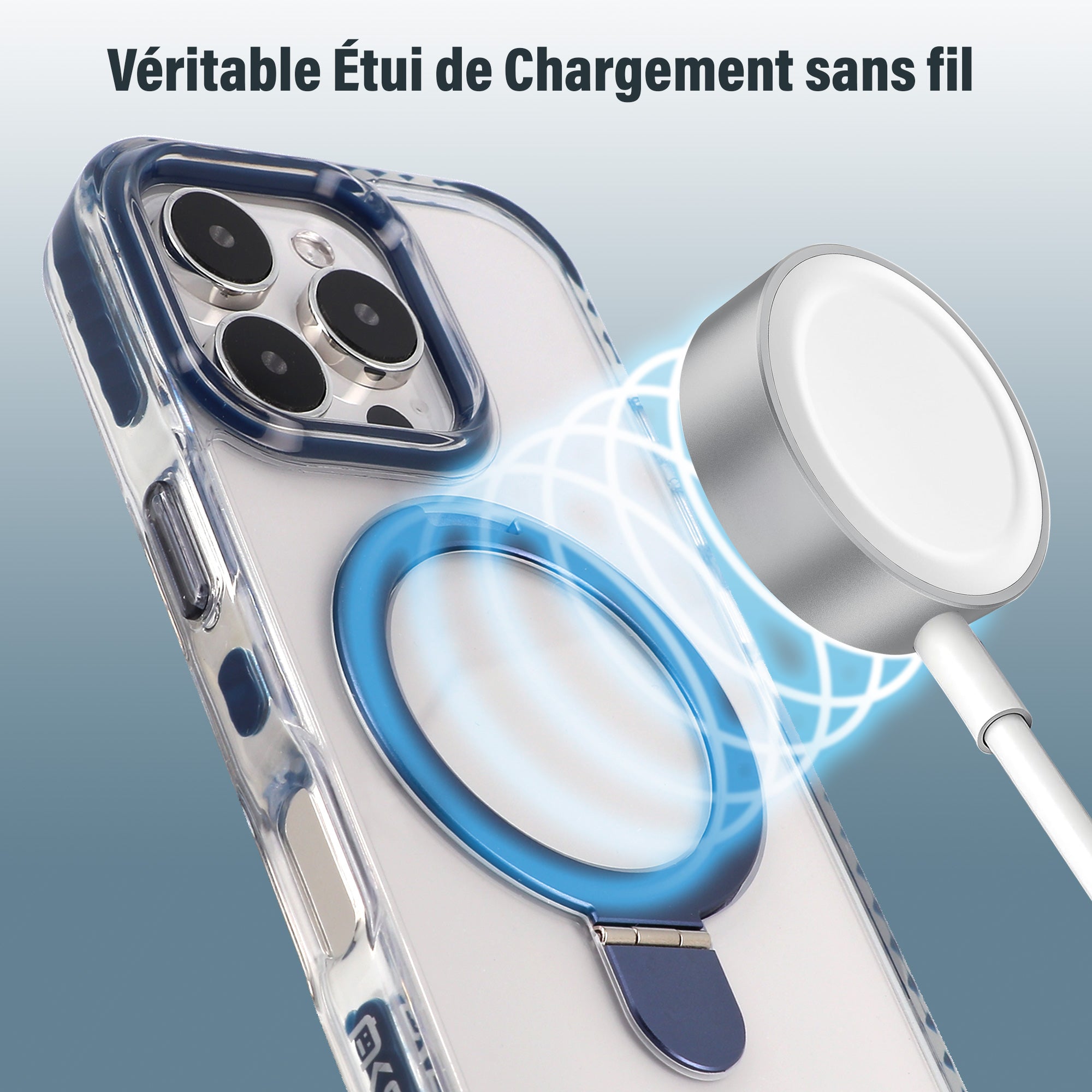 Coque iPhone 16 Pro Akses Hybrid Magsafe Anneaux