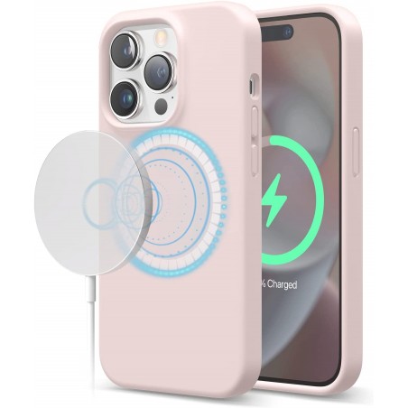 Coque soft touch  magsafe pour iPhone 14 Pro Akses